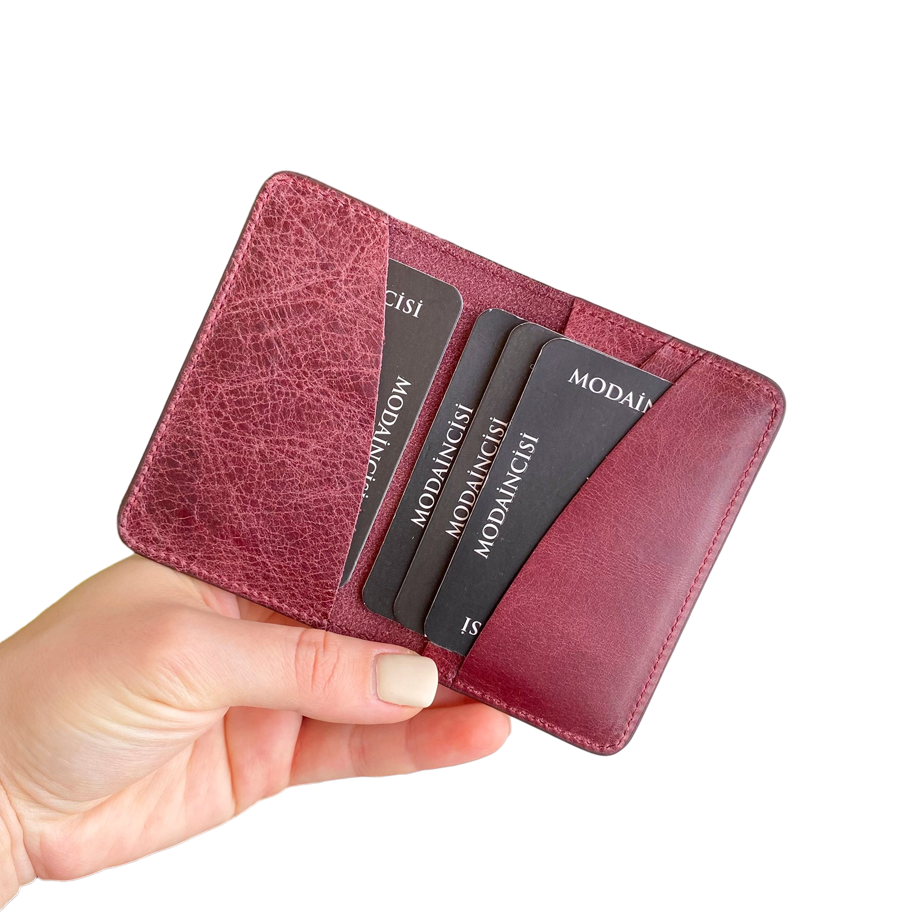Sovana - Genuine Leather Minimalist Natural Wallet