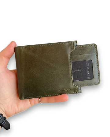Dallas - Genuine Leather Kangaroo Wallet + Card Holder