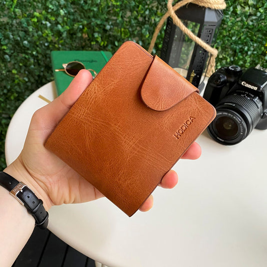 Malibu - Genuine Leather Snap Wallet