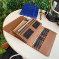 Tampa - Genuine Leather Large Wallet with Phone Compartment