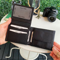 Zendar - Genuine Leather Classic Trifold Men's Wallet
