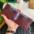 Edusa - Genuine Leather Premium Money Clip Luxury Wallet