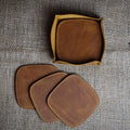 Kurtuba- Genuine Leather Luxury Coasters