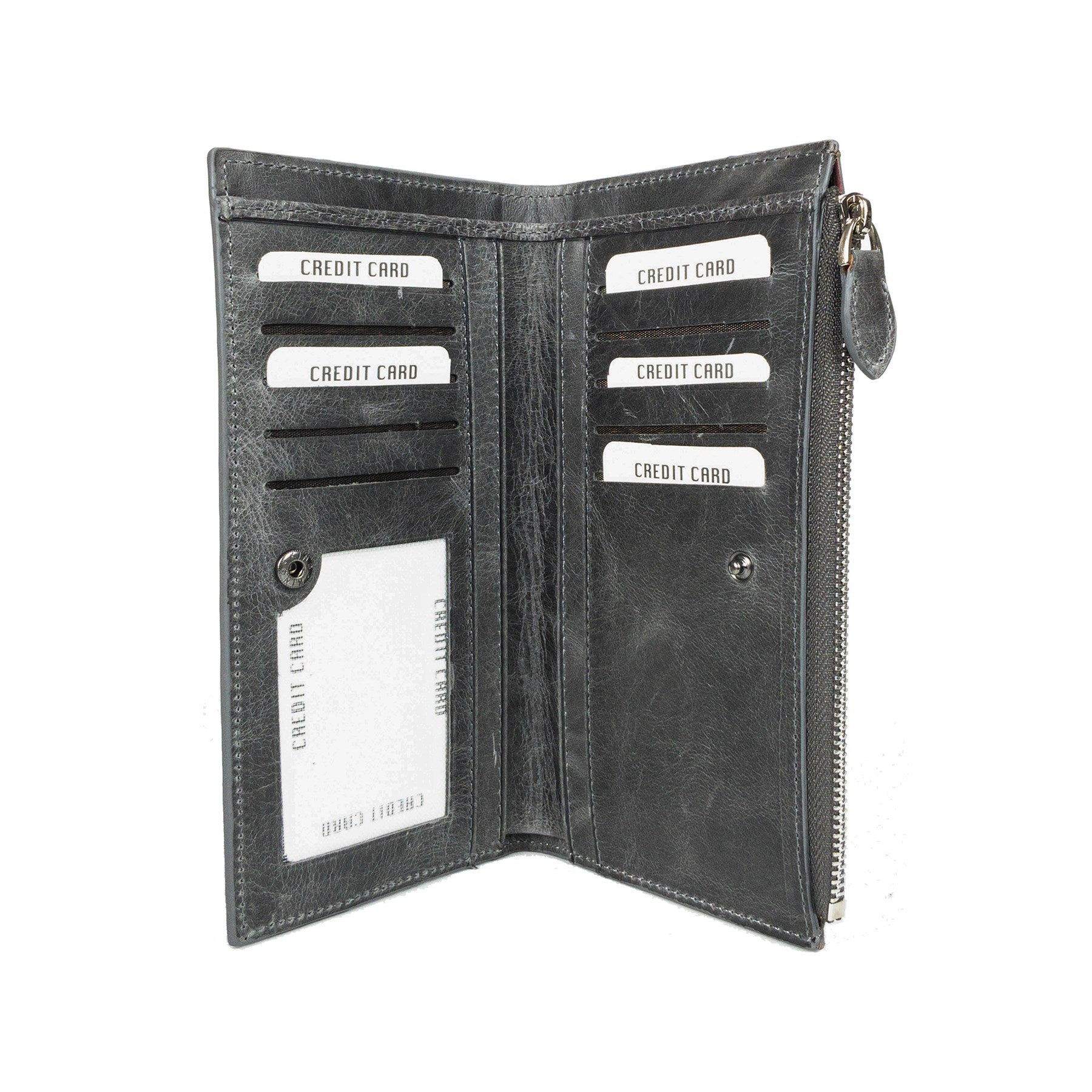  Mannu - Genuine Leather Large Wallet with Hand Band